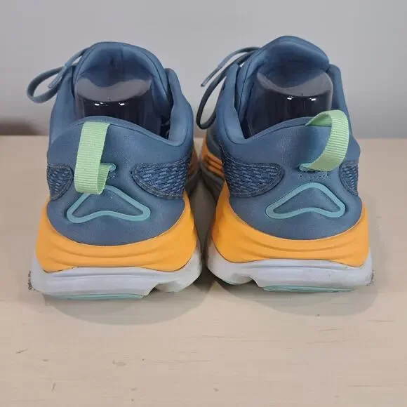 Hoka Gaviota 5 Men's Running Walking Shoe Size 11.5 D Blue Orange - Picture 4 of 12